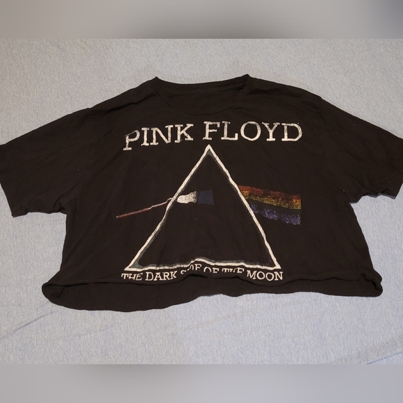 Cropped Pink Floyd graphic tee - Picture 1 of 1